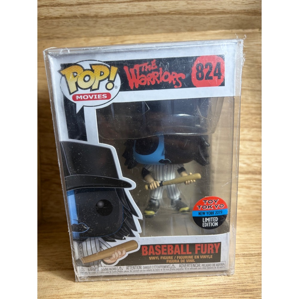 Funko Pop Movies The Warriors Baseball Fury 824 Toy Tokyo NYCC 2019 Limited Ed